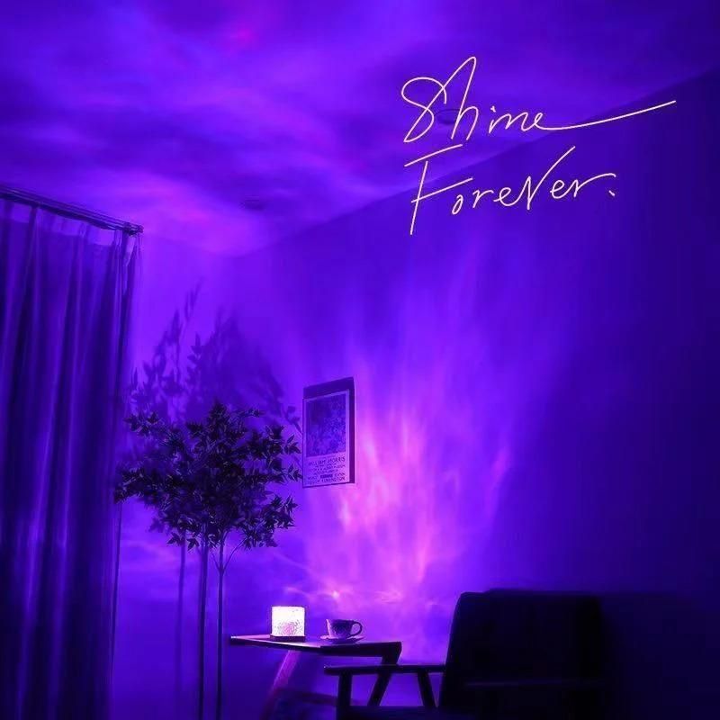 Water Ripple Night Light Aura Lamp