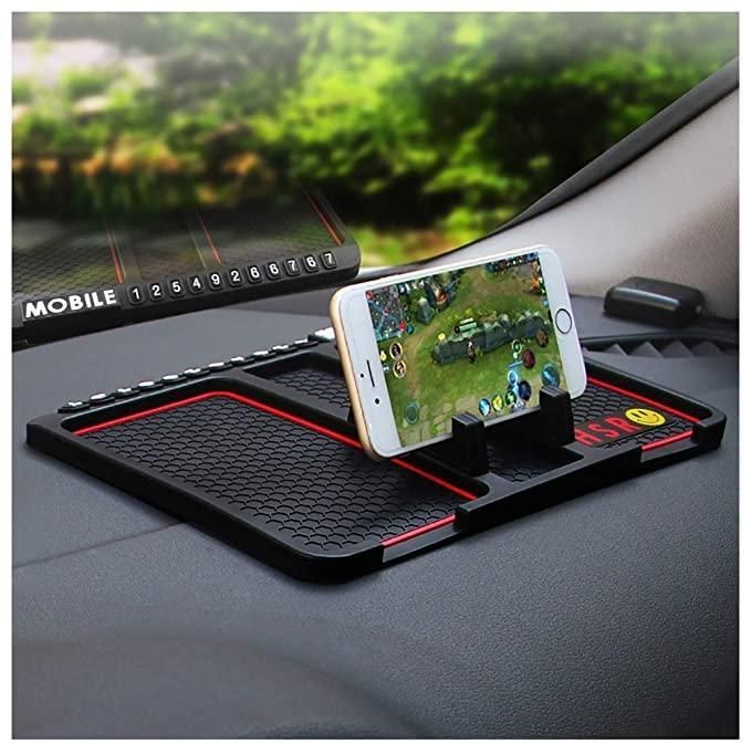 HSR 2-in-1 Anti-Slip Dashboard Mat & Phone/GPS Holder