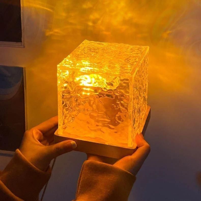 Water Ripple Night Light Aura Lamp